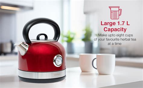 Hafele Dome Plus 2200W, 240V Electric Stainless Steel Kettle with Spout ...