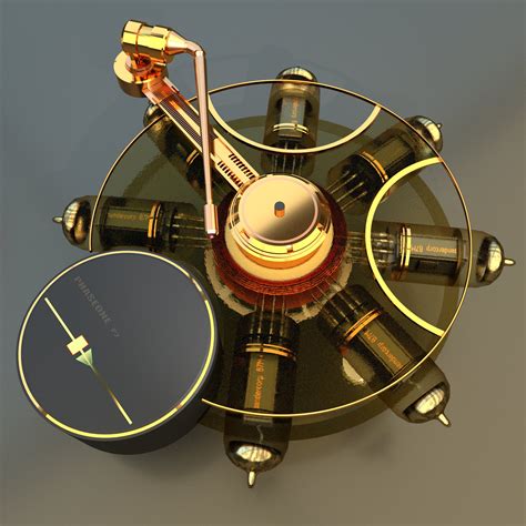 Image result for Turntable 3D Model