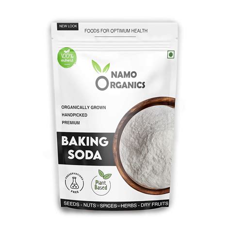 Namo Organics - Baking Soda, 1 Kg - [Food Grade Sodium Bicarbonate ...