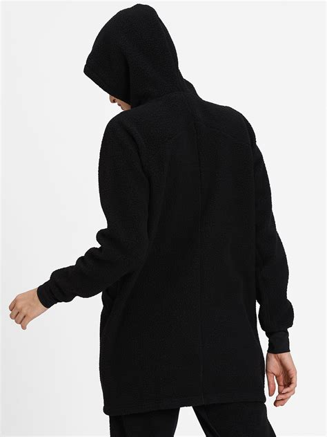 Buy Puma Studio Sherpa Yoga Jacket - Black Online