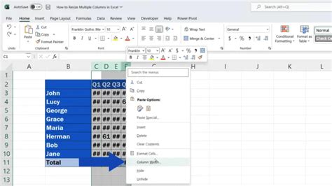 Image result for Excel Changing Multiple Row Sizes