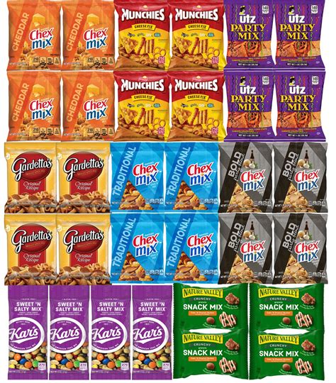 Buy Snacks Variety Pack for Adults - Snack Pack Care Package - Party ...