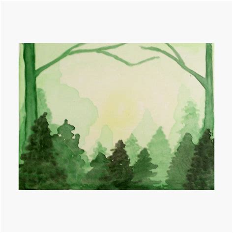 Aquarell Tutorial Wald 的图像结果