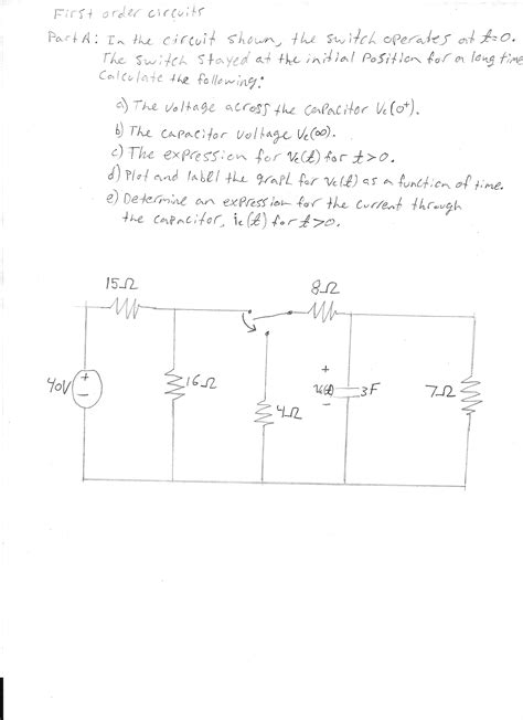 Image result for First Order Circuits Course