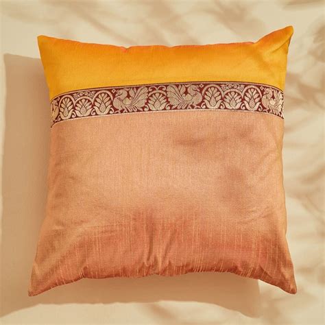 Buy Corsica Brocade Masher Set of 5 Woven Cushion Covers - 40x40cm from ...