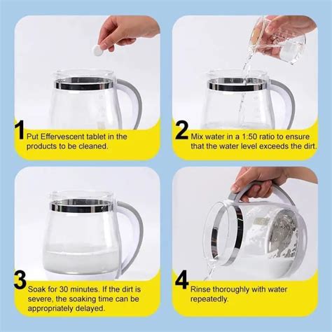 Active Oxygen Descaling Scale Remover, Tea Stain Remover Water Scale C ...