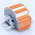 PCX-1H34-TB40-K-Nano シーケンサ対応コネクタ端子台 東洋技研 スクリューレス/MIL式 極数40P 端子間ピッチ3.5mm ...