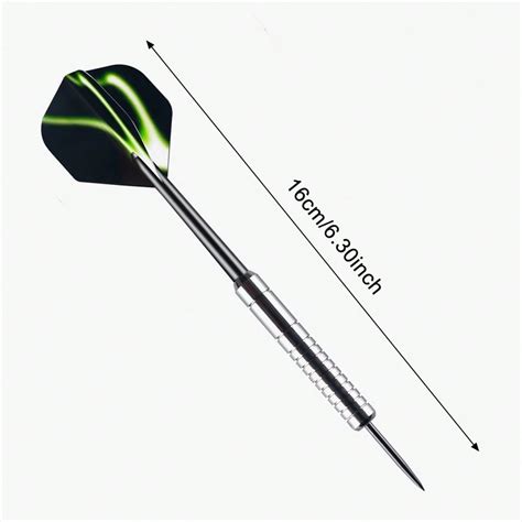 WIN.MAX Juego de dardos con punta de acero de 21g, para competencia y ...