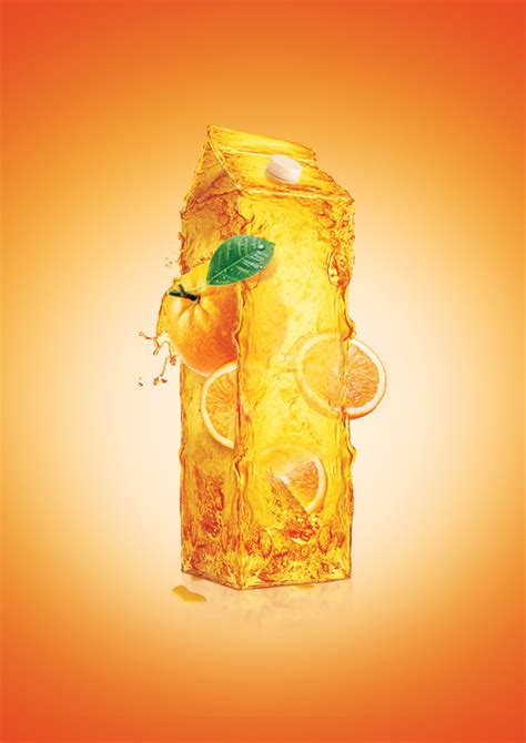 创意鲜榨果汁海报设计图片下载_红动中国