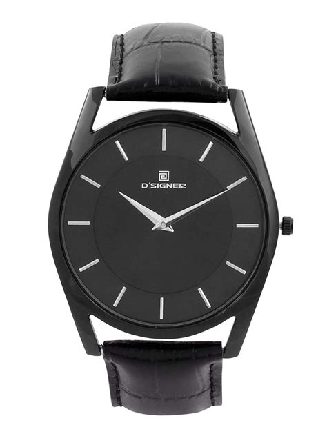 D'SIGNER Analog Black Dial Men's Watch-753BL.3.G : Amazon.in: Fashion