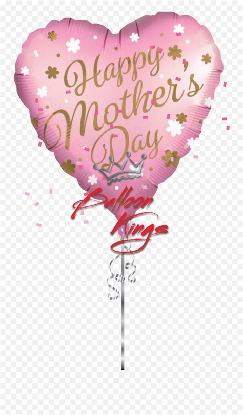 Satin Infused Happy Mothers Day - Balloon Emoji,Happy Mothers Day ...