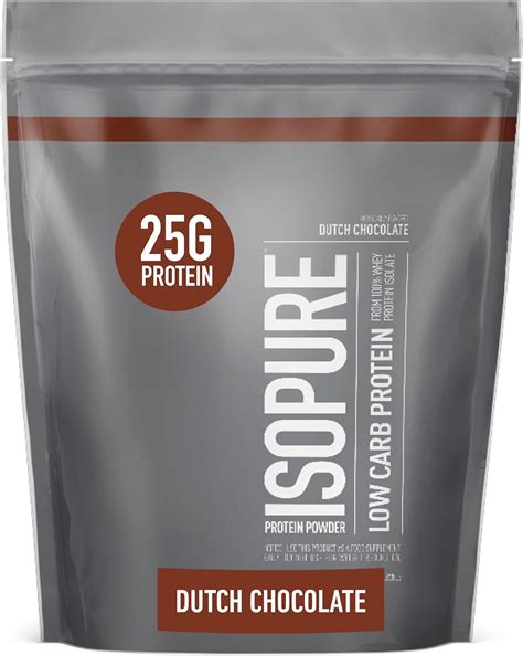 Isopure Dutch Chocolate Whey Isolate Protein Powder India | Ubuy