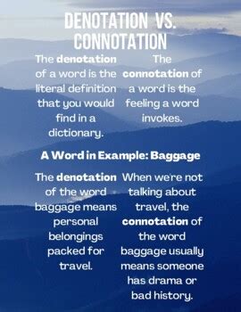 Rezultat imagine pentru Connotation vs Denotation