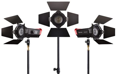 Aputure LightStorm C120, C300 and mini20 LED lighting at IBC 2017 ...