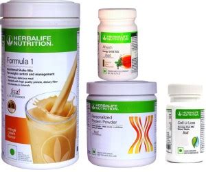 HERBALIFE Power Pack Weight Loss Combo With Formula 1 Nutritional Shake ...