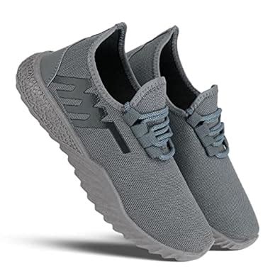Buy Casual Colourblocked Shoes for Men (Grey, Numeric_8) at Amazon.in