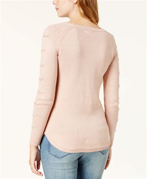 Maison Jules Cable-Knit Sweater, Created for Macy