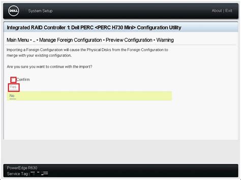 PowerEdge: How to Import a Foreign Configuration in the RAID Controller ...