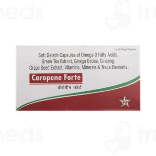 Caropene Forte Softgel Capsule 10 - Uses, Side Effects, Dosage, Price ...