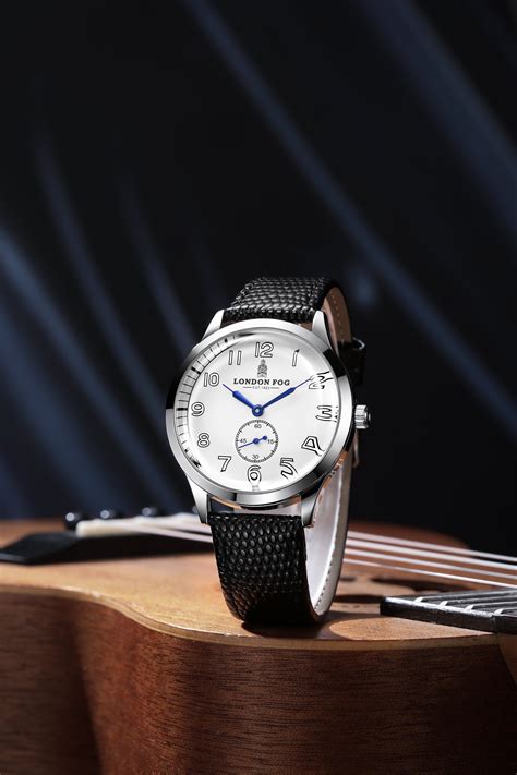 London Fog Brixton Collection Analog Quartz Watch for Men - Round Dial ...