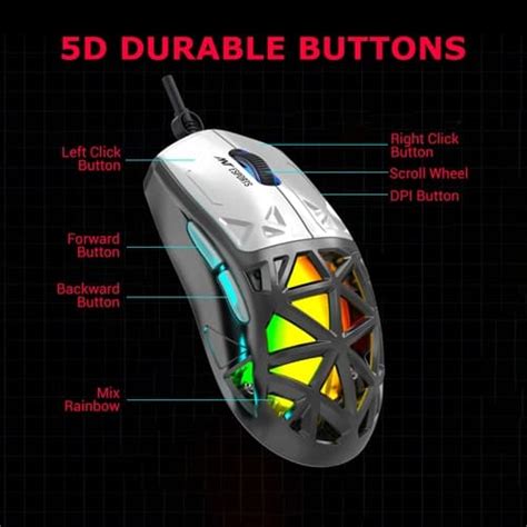 Buy ANT ESPORTS Thunder 10 Brown Switch Keyboard Mouse Combo