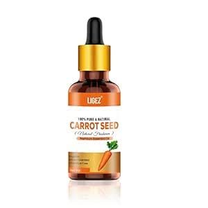 Buy Ligez Carrot Seed Essential Oil - 100% Pure Natural & Undiluted For ...