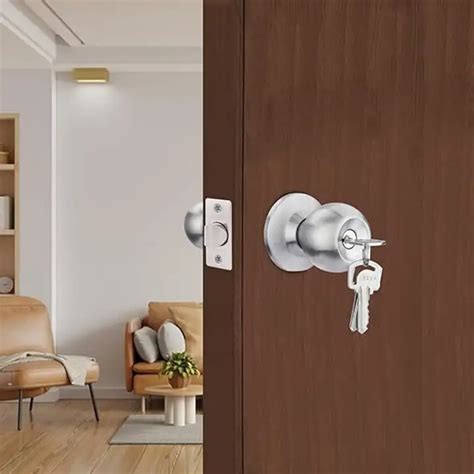 Godrej- Cylindrical Lock- Stainless Steel Keyed 5808 | GHARABANAO.COM
