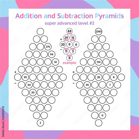 Image result for Maths Addition Pyramid