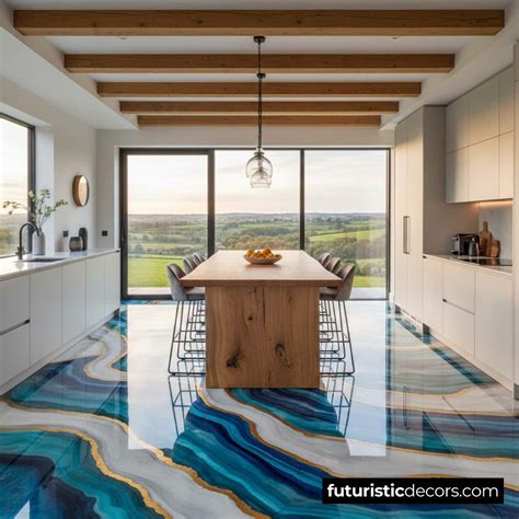 Epoxy Agate Flooring | Perfect Blend of Art, Color & Strength