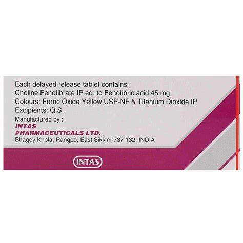 Adilip 45 Tablet 10's Price, Uses, Side Effects, Composition - Apollo ...