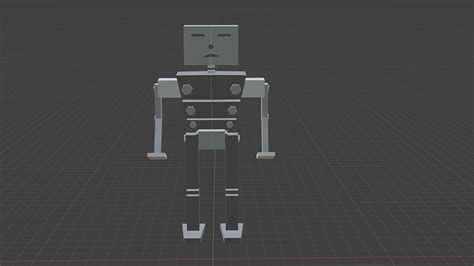 Cartoon Low Poly Robot 的图像结果