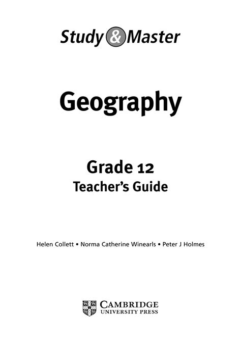Geography Grade 12 Study Guide 的图像结果