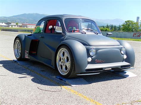 Fiat 500 con motore 6.2 V12 da 580 CV di una Lamborghini Murcielago ...