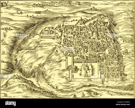 Ancient Bethlehem City Map