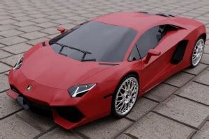 Lamborghini Aventador SVJ Sports Car Matte Finish Poster Paper Print ...