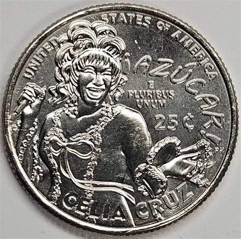 2024 Celia Cruz Famous Women Quarter Choice Brilliant Uncirculated ...