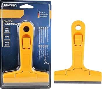 Homdum Razor Scrapper with ABS Plastic Handle tool to remove silicone ...
