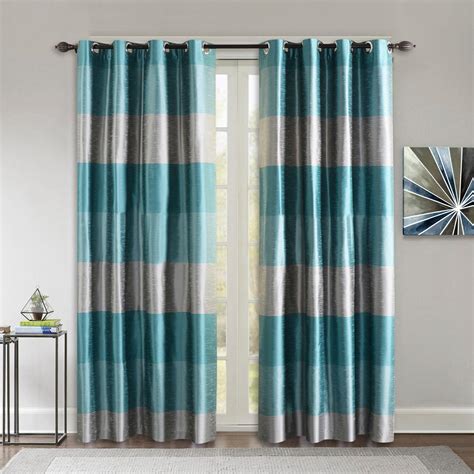 Buy DECO WINDOW Silk Route Blackout Long Door Curtain Pair - 1.32 x 2. ...
