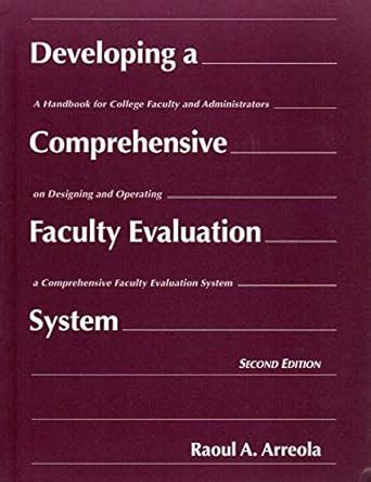 Buy Developing a Comprehensive Faculty Evaluation System: A Handbook ...