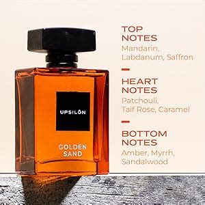 Buy UPSILON Golden Sand Men'S Liquid Perfume | Long Lasting Eau De ...