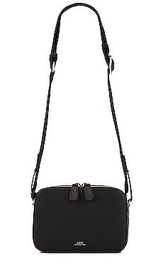 A.P.C. Soho Camera Bag in Black | REVOLVE