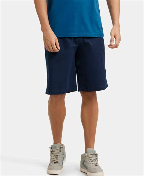 Buy Super Combed Cotton Rich Regular Fit Shorts with Side Pockets ...