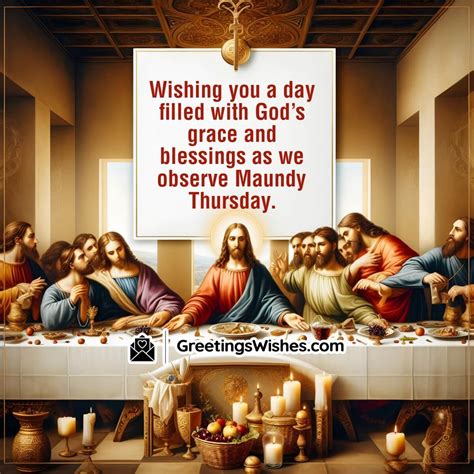Maundy Thursday Wishes and Messages for Peace and Reflection ( 17 April ...