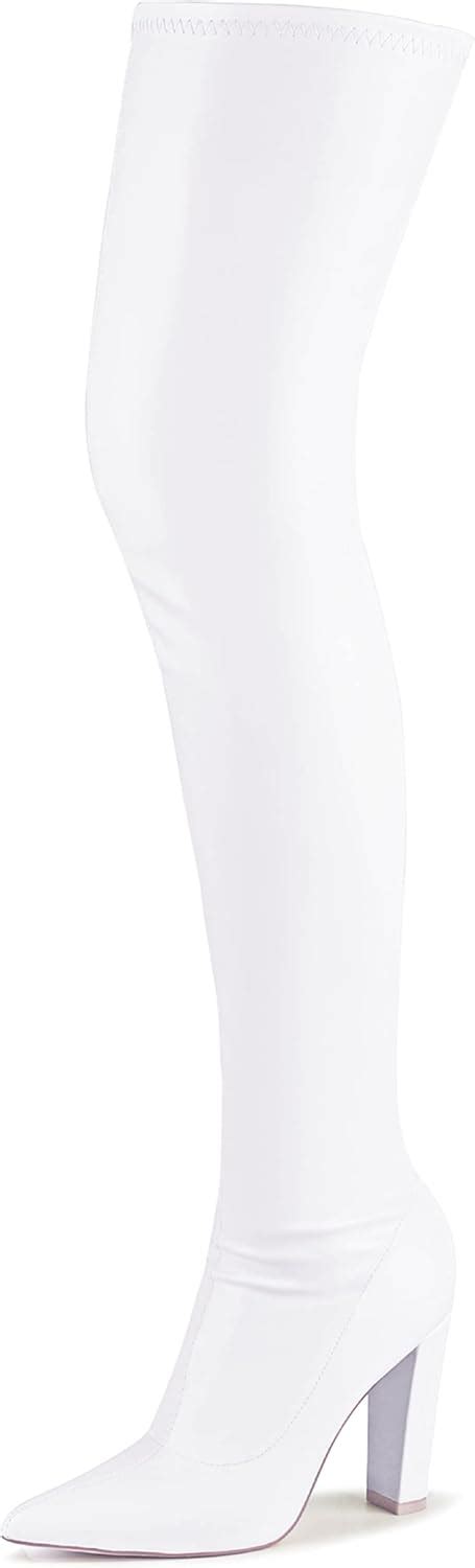 Buy Women's Winter Over The Knee Boots Chunky Heels Thigh High Boots ...