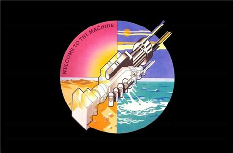 Pink Floyd Welcome To The Machine Album Cover Poster Paper Print ...