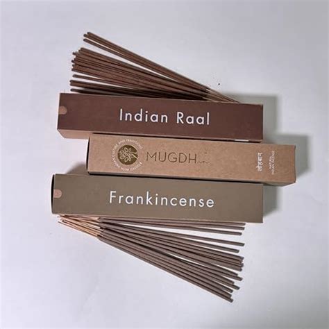 Mugdh Natural Incense Sticks (Pack of 2) - 100 Sticks | 100% Natural ...