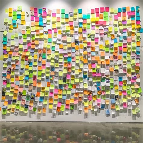Sticky note wall design idea Images - Free Download on Freepik