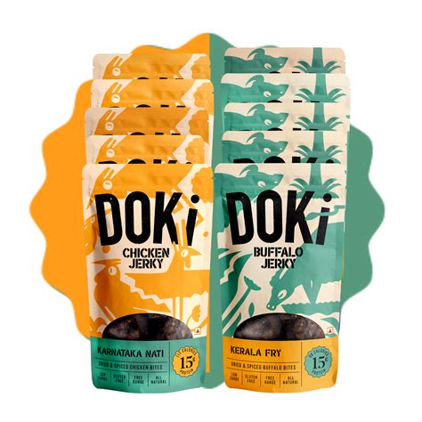 Jumbo Jerky Variety Pack (10 flavours) – Doki