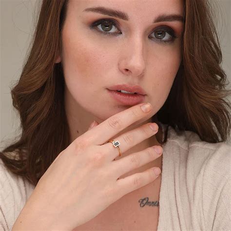 Buy Black Charm Ring | Gold Plating – PALMONAS