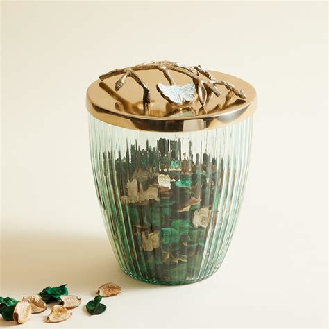 Buy Splendid Modern Luxe Glass Canister from Home Centre at just INR 1499.0